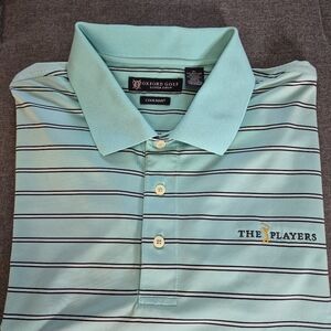 Oxford Golf SuperDry CoolMax The Players Championship Sawgrass Polo Stripe - XL